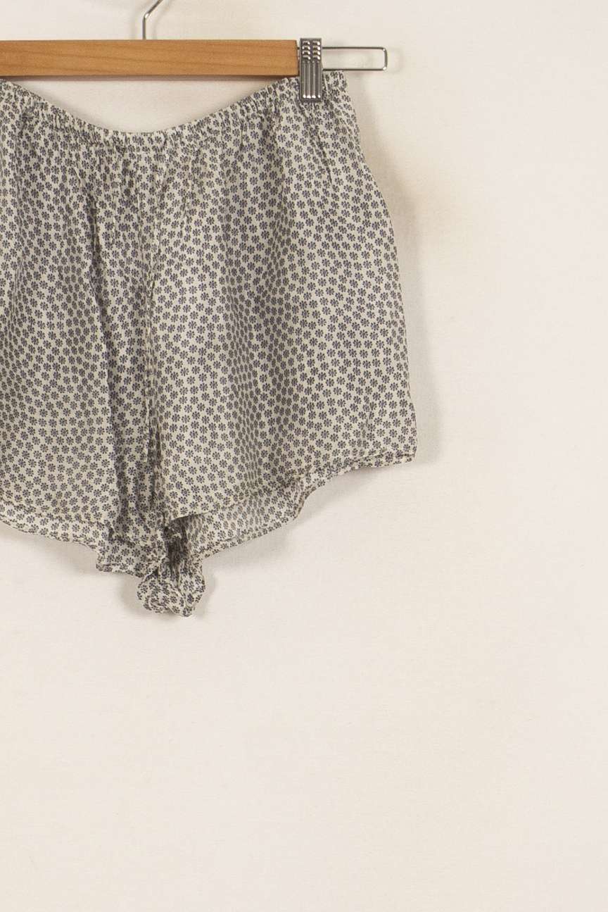 Short Bleu et Blanc - Taille S/36 de la marque American Vintage | PARAD51694 - Vendu par Paradigme - Image 3