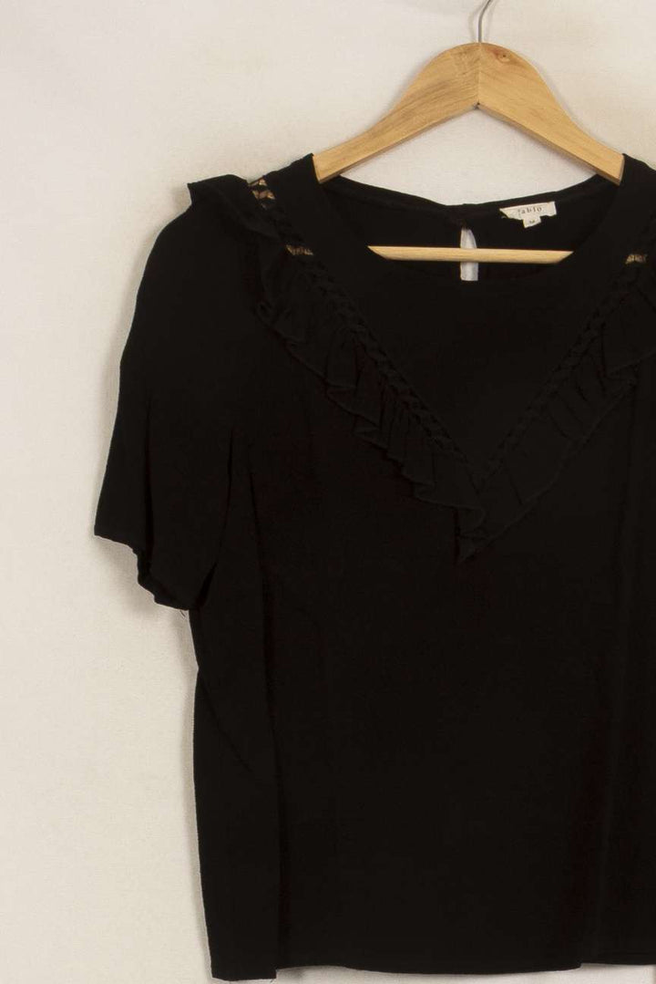 Blouse Noire - Taille S/36 de la marque Pablo | PARAD51701 - Vendu par Paradigme - Image 3