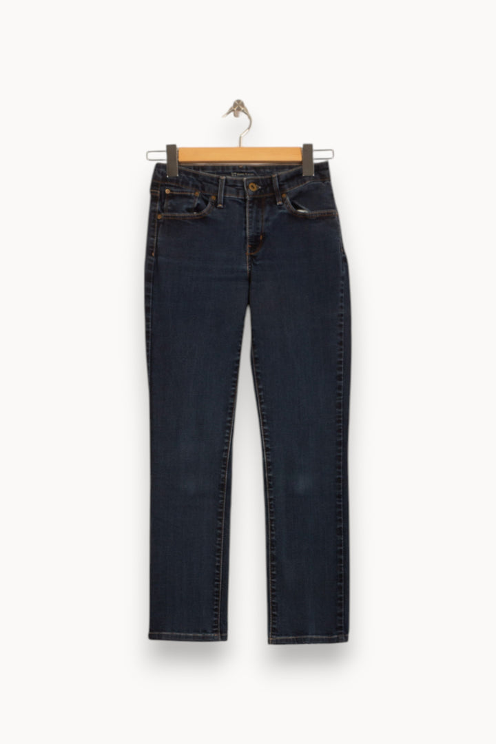 Jean Droit Bleu - Taille M/38 de la marque Levi's | PARAD51702 - Vendu par Paradigme - Image 2