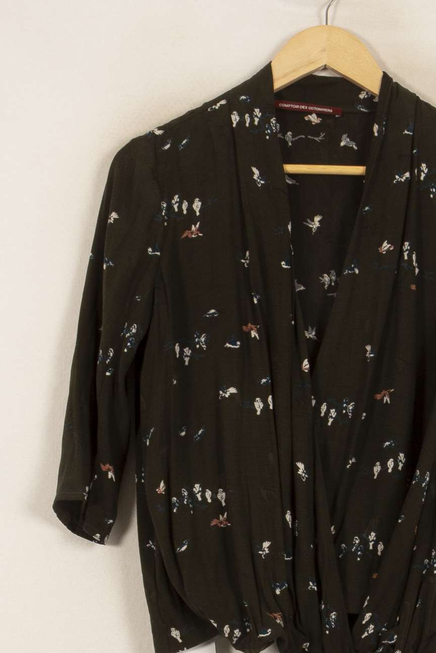 Blouse Verte - Taille S/36 de la marque Comptoir des Cotonniers | PARAD51706 - Vendu par Paradigme - Image 3