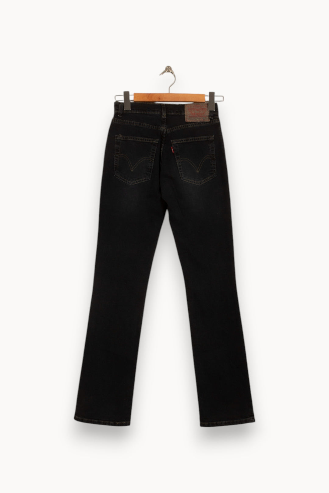 Jean Skinny Noir - Taille S/36 de la marque Levi's | PARAD51708 - Vendu par Paradigme - Image 4