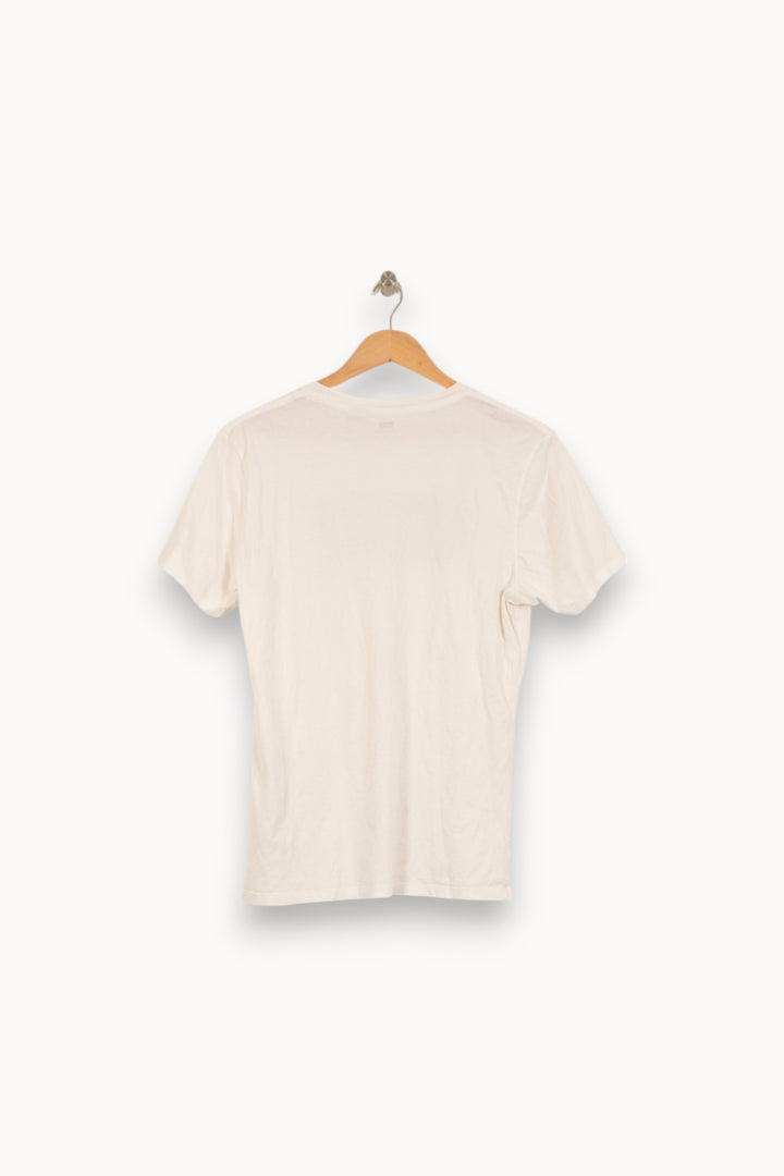 Tee-shirt Blanc et Rouge - Taille M/38 de la marque Levi's | PARAD51714 - Vendu par Paradigme - Image 4