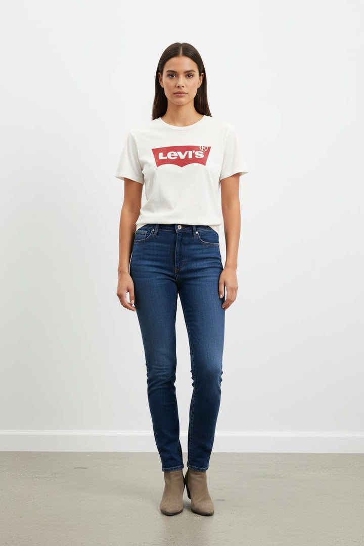 Tee-shirt Blanc et Rouge - Taille M/38