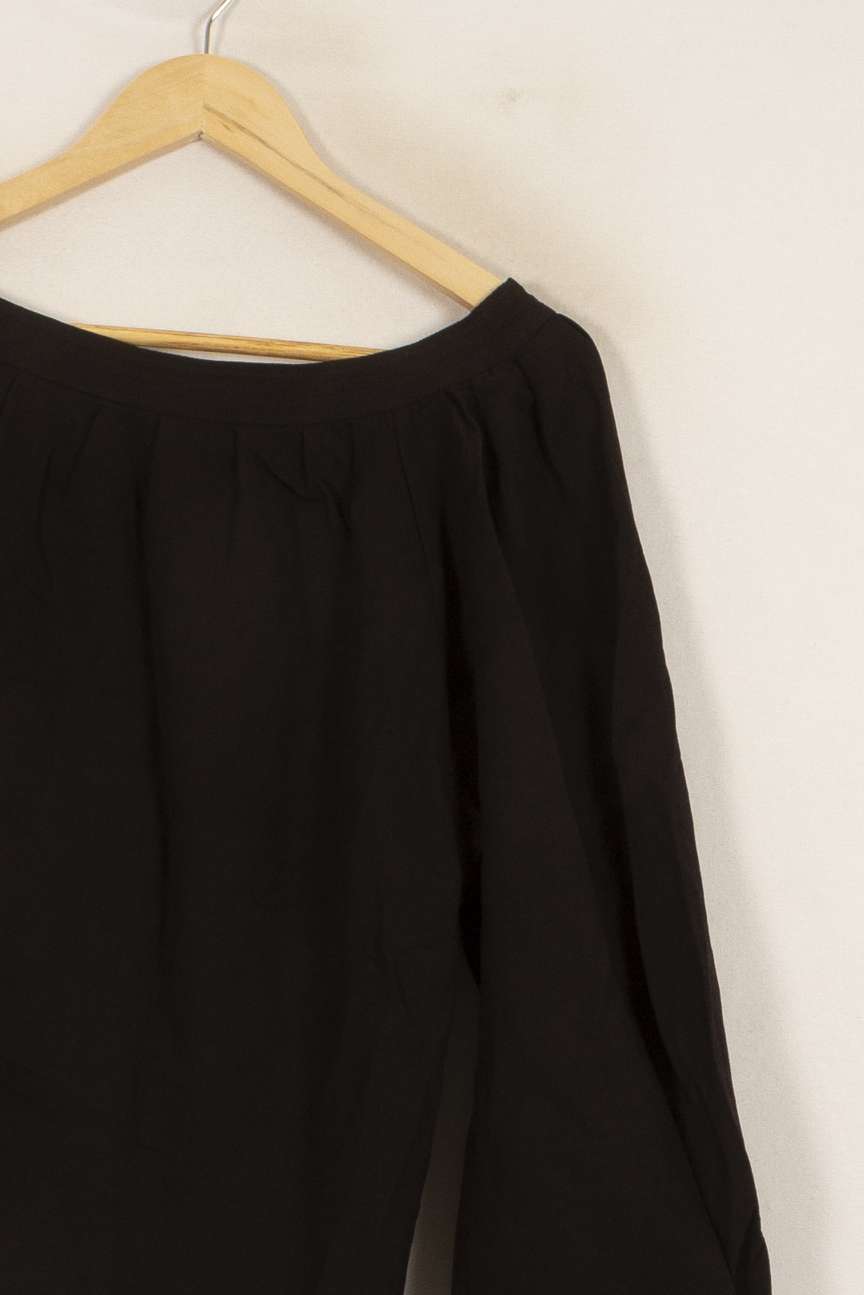 Blouse Noire - Taille M/38 de la marque Vanessa Bruno | PARAD51720 - Vendu par Paradigme - Image 3