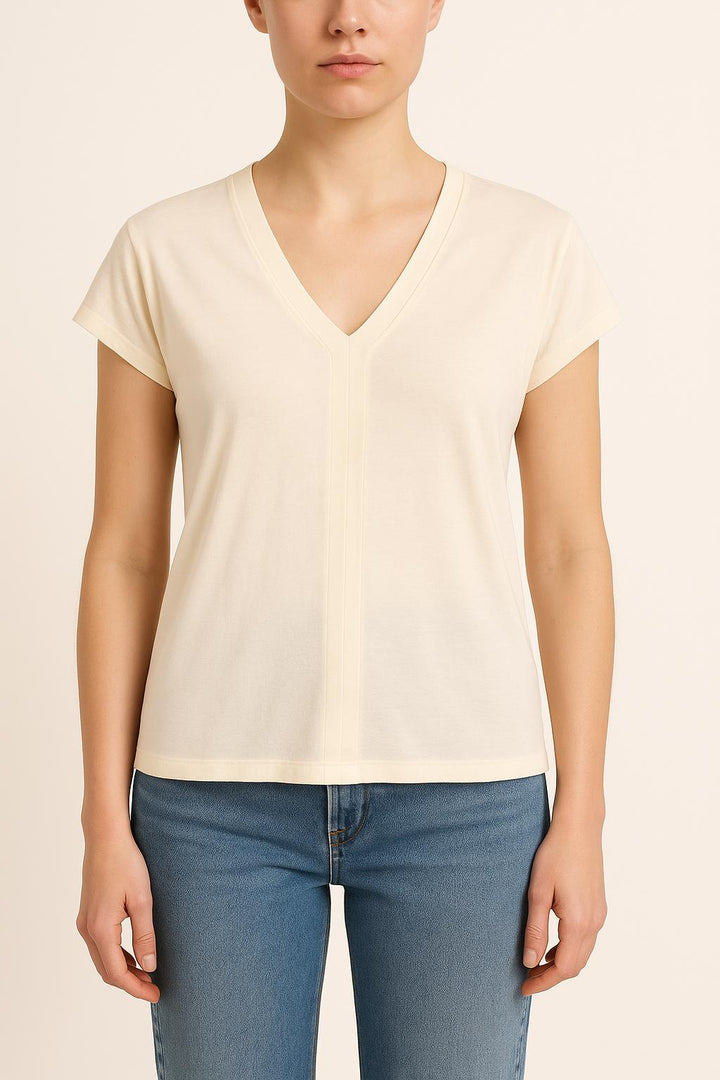Tee-shirt Blanc - Taille L/40 de la marque La Fée Maraboutée | PARAD51726 - Vendu par Paradigme - Image 1