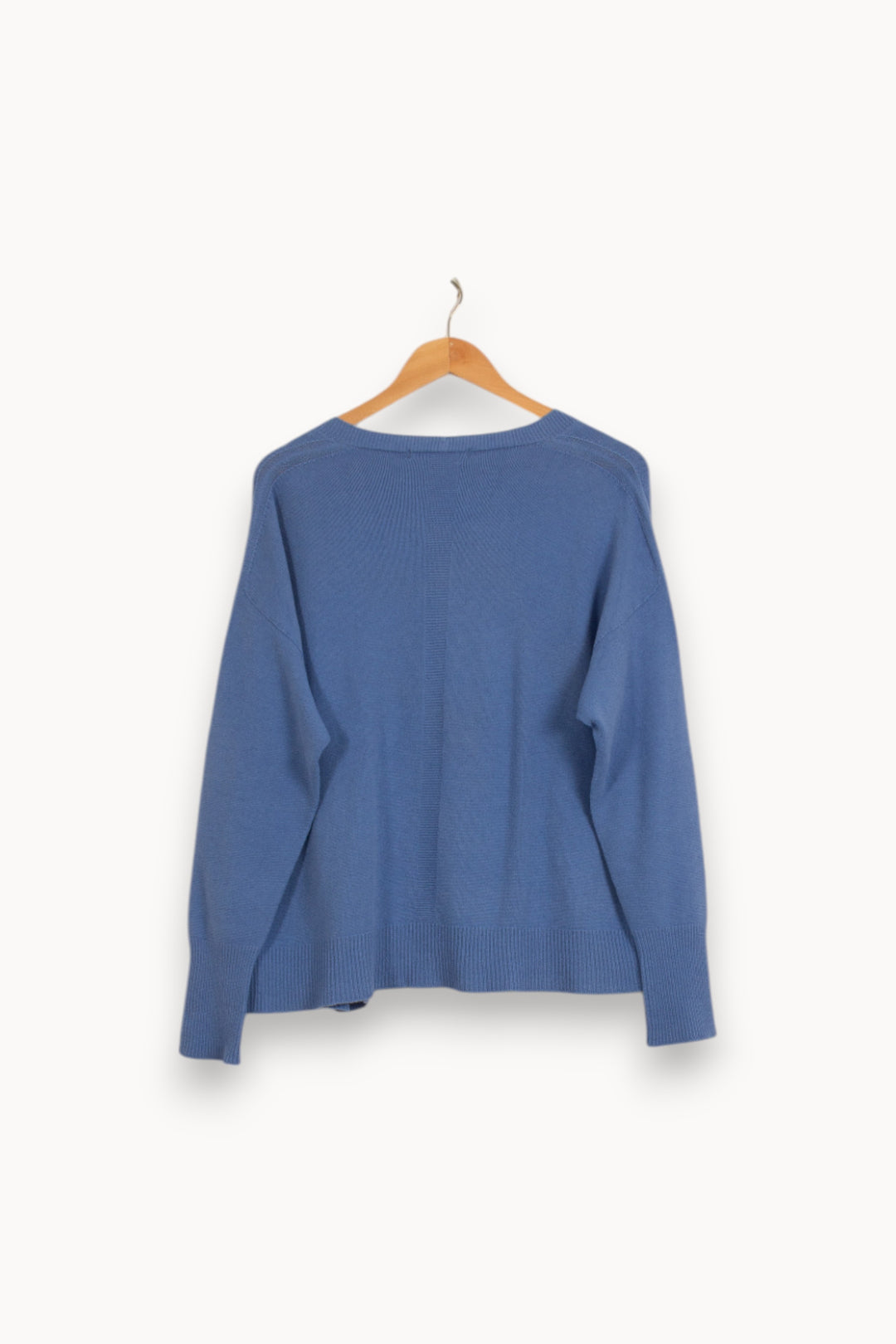 Cardigan Bleu - Taille L/40 de la marque La Fée Maraboutée | PARAD51735 - Vendu par Paradigme - Image 4