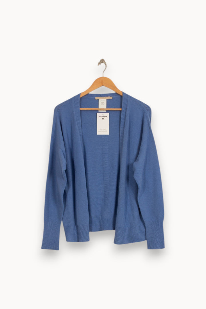 Cardigan Bleu - Taille L/40 de la marque La Fée Maraboutée | PARAD51735 - Vendu par Paradigme - Image 2