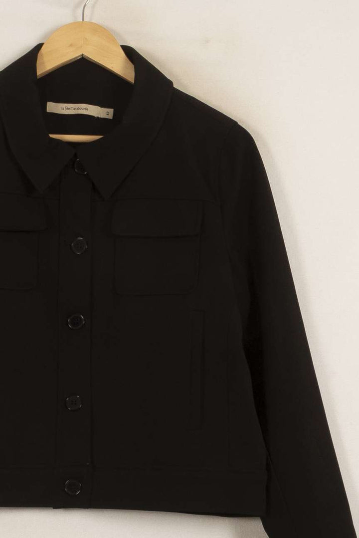 Veste Noire - Taille XL/42 de la marque La Fée Maraboutée | PARAD51737 - Vendu par Paradigme - Image 3