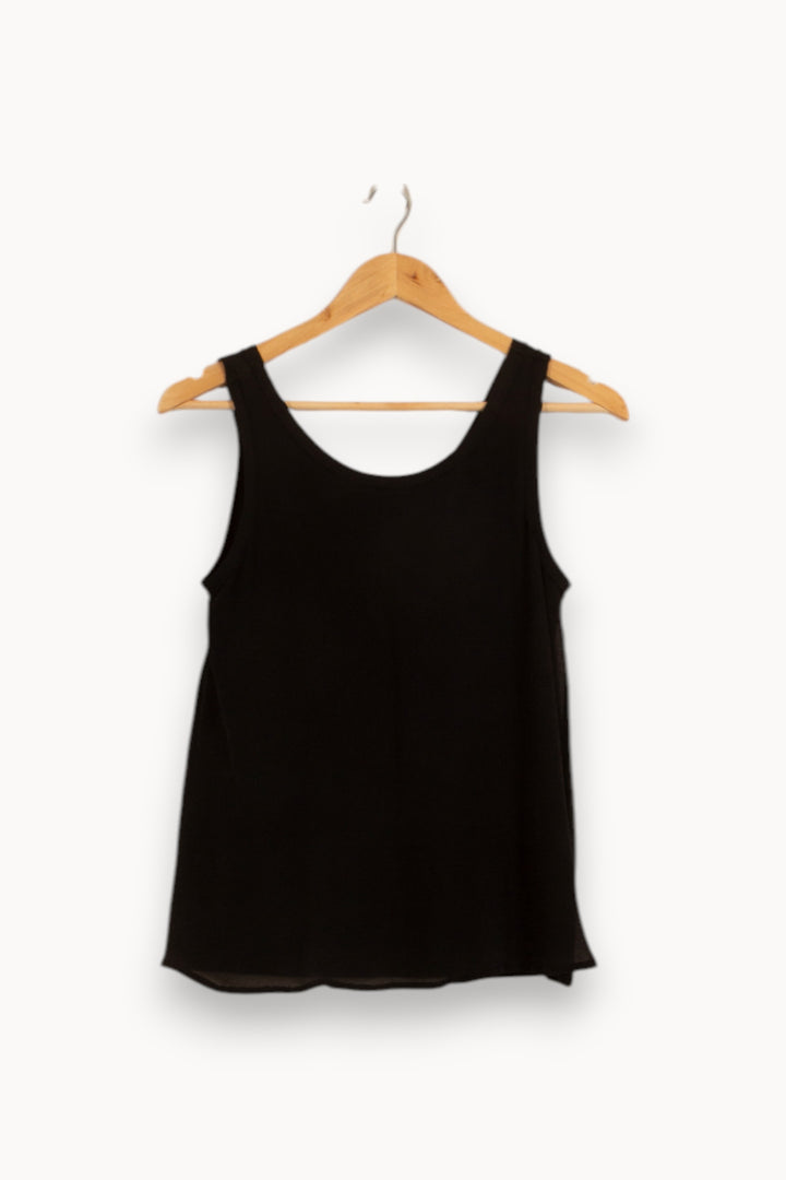 Débardeur Noir - Taille S/36 de la marque Comptoir des Cotonniers | PARAD51742 - Vendu par Paradigme - Image 2