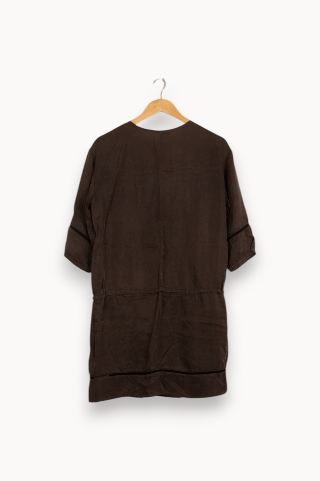 Robe Courte Grise - Taille S/36 de la marque IKKS | PARAD51743 - Vendu par Paradigme - Image 4