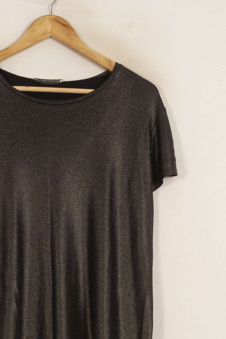 Tee-shirt Manche Courte Marron - Taille L/40 de la marque Max Mara | PARAD51757 - Vendu par Paradigme - Image 3