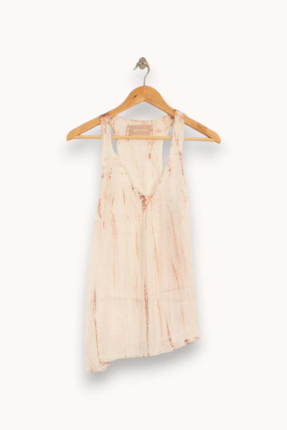 Débardeur Blanc et Rose - Taille S/36 de la marque Zadig&Voltaire | PARAD51764 - Vendu par Paradigme - Image 2