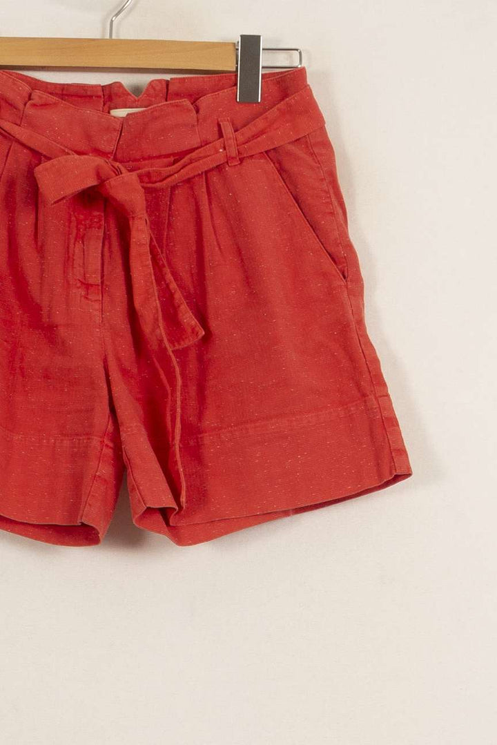 Short Taille Haute Rouge - Taille S/36 de la marque Sessùn | PARAD51765 - Vendu par Paradigme - Image 3