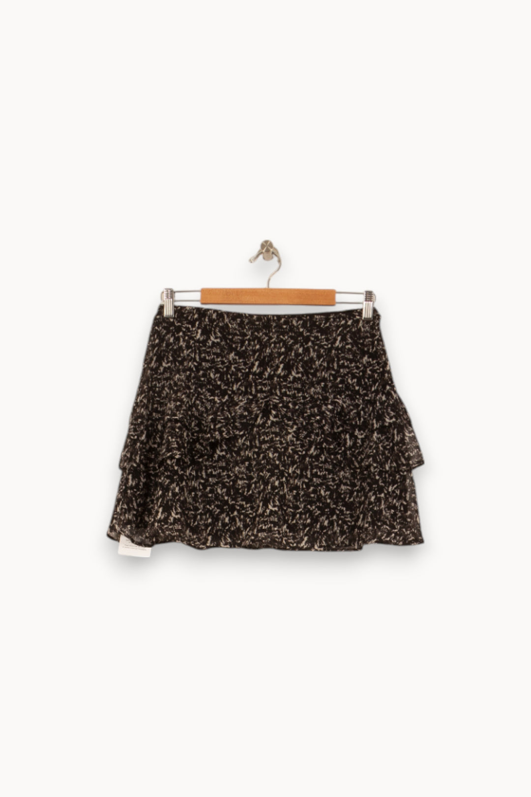 Jupe Volantée Noire et Blanche - Taille M/38 de la marque IKKS | PARAD51768 - Vendu par Paradigme - Image 4