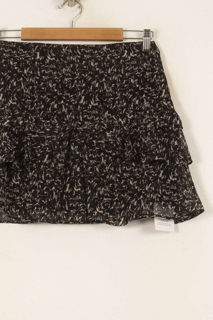 Jupe Volantée Noire et Blanche - Taille M/38 de la marque IKKS | PARAD51768 - Vendu par Paradigme - Image 3
