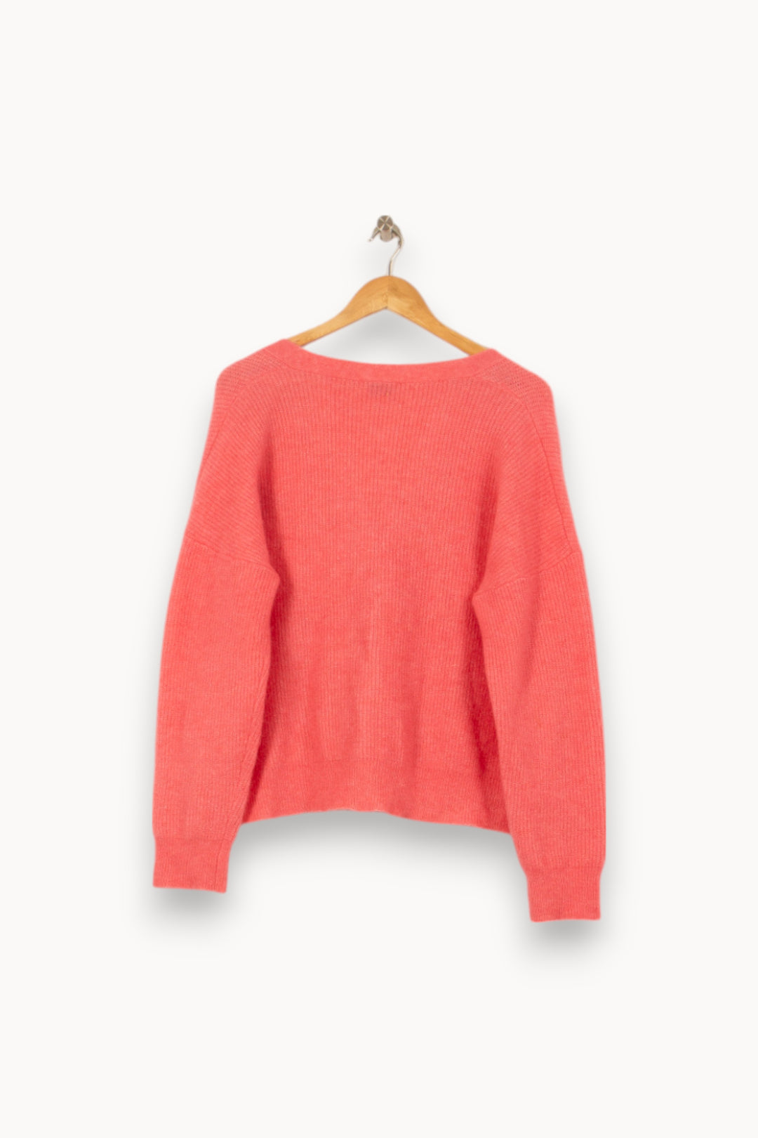 Cardigan Rose - Taille L/40 de la marque Rodier | PARAD51773 - Vendu par Paradigme - Image 4