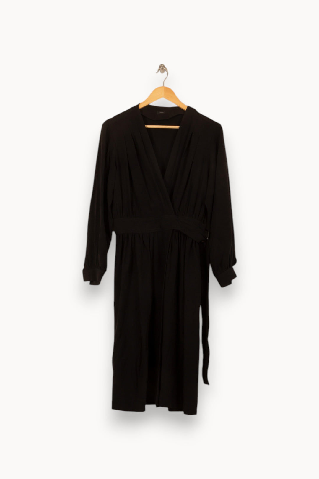 Robe Portefeuille Noire - Taille M/38 de la marque Joseph | PARAD51779 - Vendu par Paradigme - Image 2