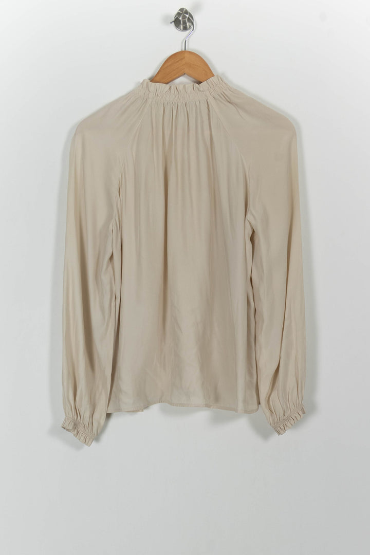 Blouse Beige - Taille M/38 de la marque Comptoir des Cotonniers | PARAD51783 - Vendu par Paradigme - Image 4