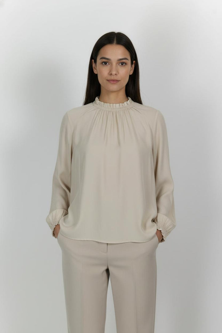 Blouse Beige - Taille M/38 de la marque Comptoir des Cotonniers | PARAD51783 - Vendu par Paradigme - Image 1