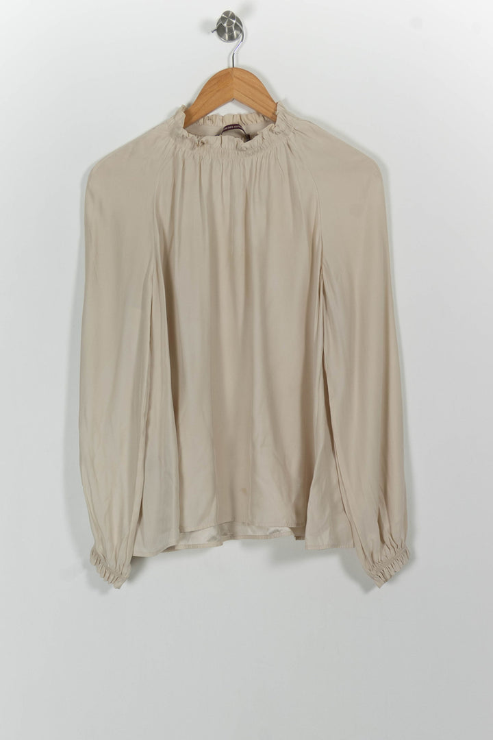 Blouse Beige - Taille M/38 de la marque Comptoir des Cotonniers | PARAD51783 - Vendu par Paradigme - Image 2