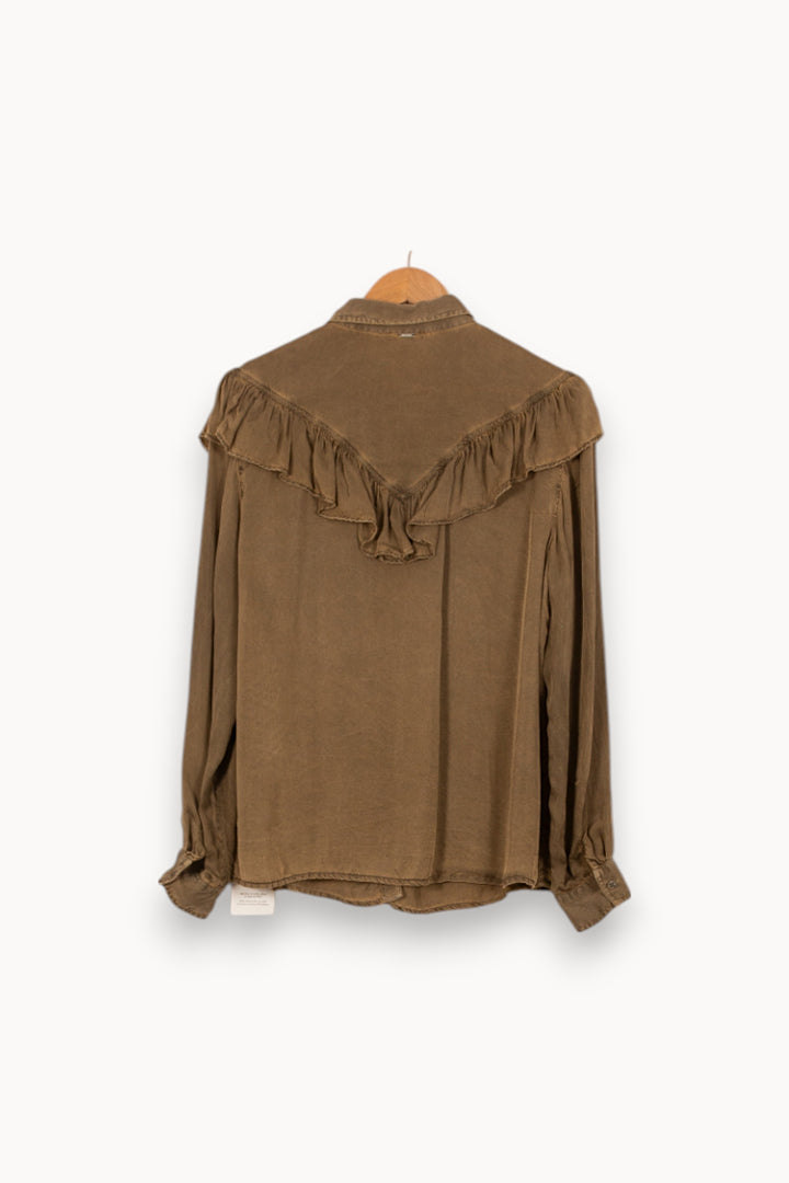 Chemise Verte - Taille XL/42 de la marque IKKS | PARAD51794 - Vendu par Paradigme - Image 4