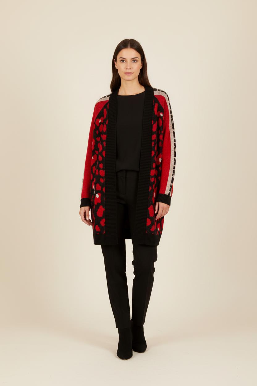 Gilet Rouge et Noir - Taille XL/42 de la marque ZAPA | PARAD51801 - Vendu par Paradigme - Image 1