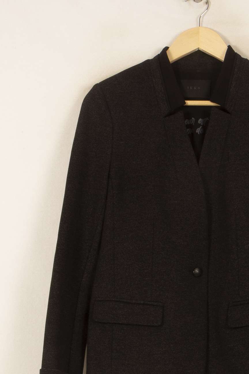 Blazer Noir - Taille M/38 de la marque IKKS | PARAD51815 - Vendu par Paradigme - Image 3