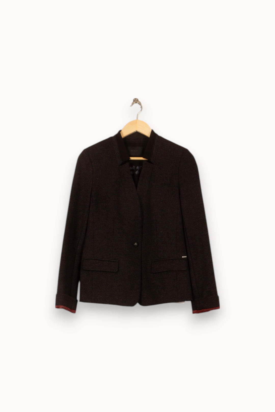 Blazer Noir - Taille M/38 de la marque IKKS | PARAD51815 - Vendu par Paradigme - Image 2
