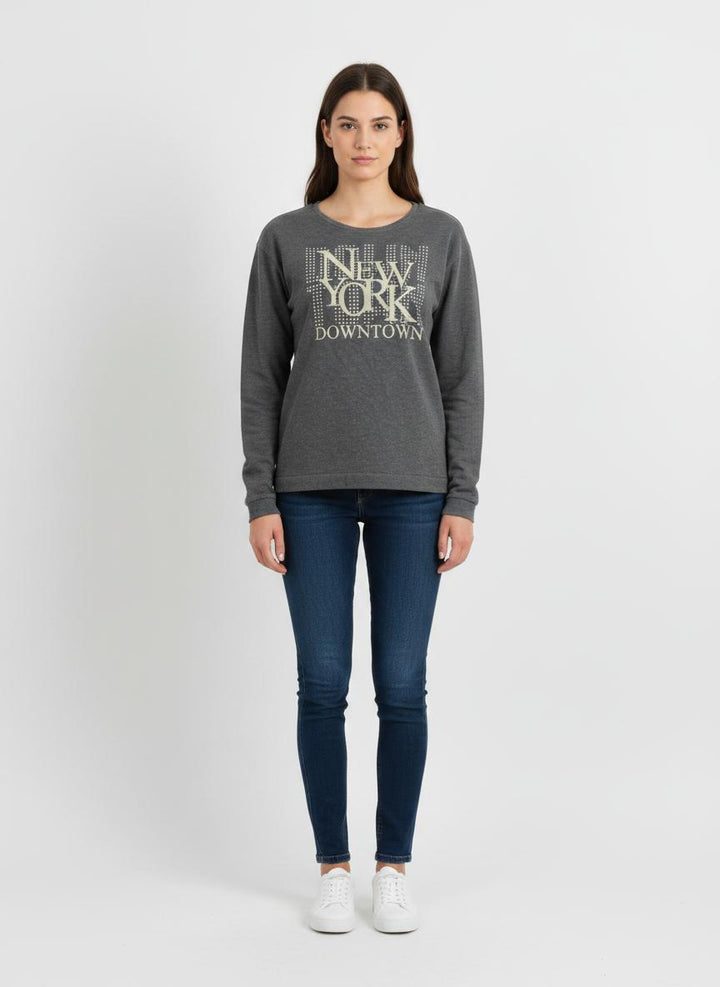 Sweat Gris - Taille S/36