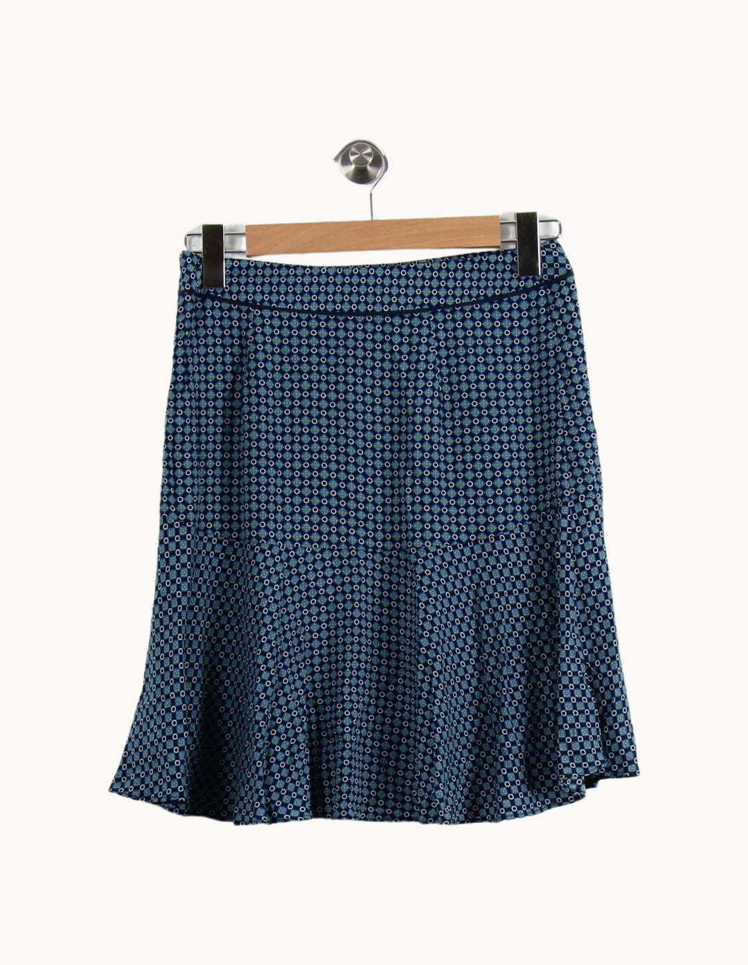 Jupe Évasée Bleue - Taille S/36 de la marque Caroll | PARAD51820 - Vendu par Paradigme - Image 4