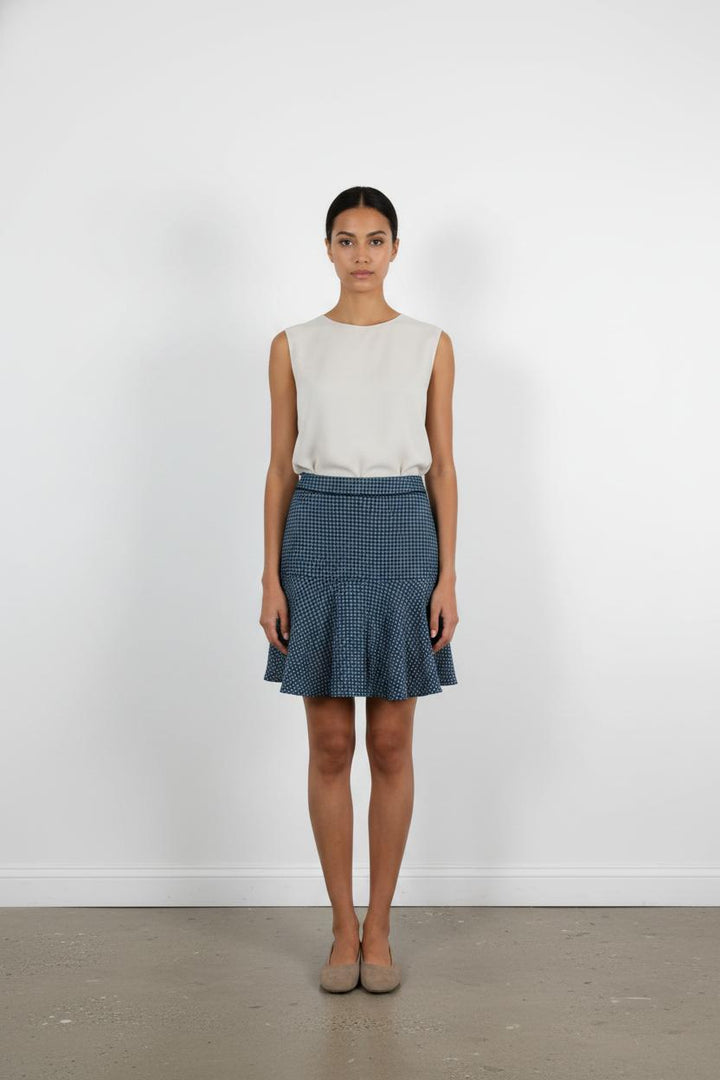 Jupe Évasée Bleue - Taille S/36