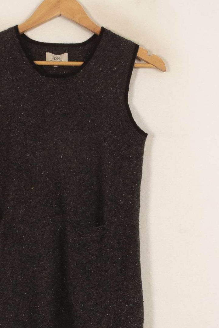 Robe Sans Manches Grise - Taille M/38 de la marque Pablo | PARAD51824 - Vendu par Paradigme - Image 3