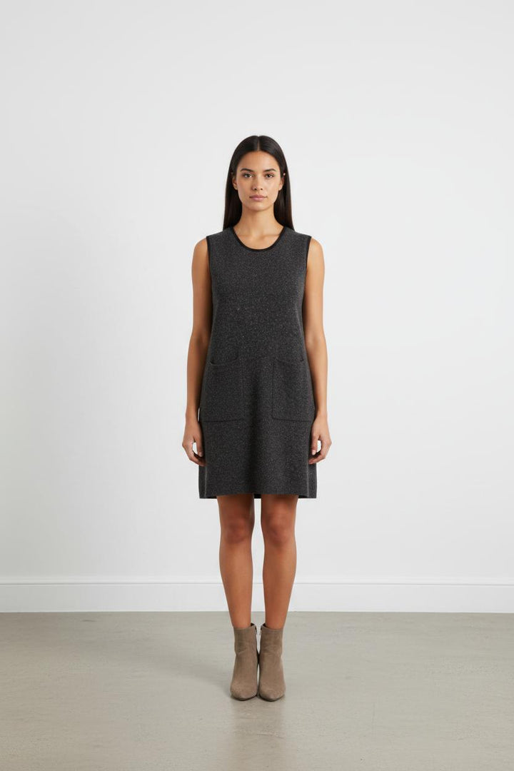 Robe Sans Manches Grise - Taille M/38