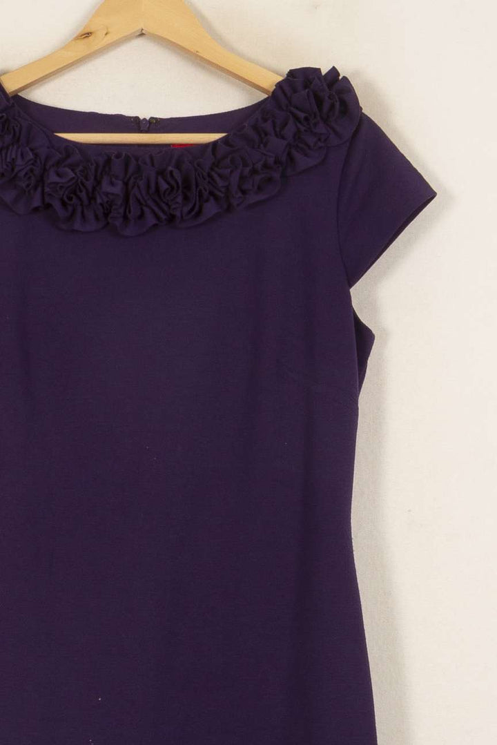 Robe Courte Violette - Taille M/38 de la marque Derhy | PARAD51828 - Vendu par Paradigme - Image 3