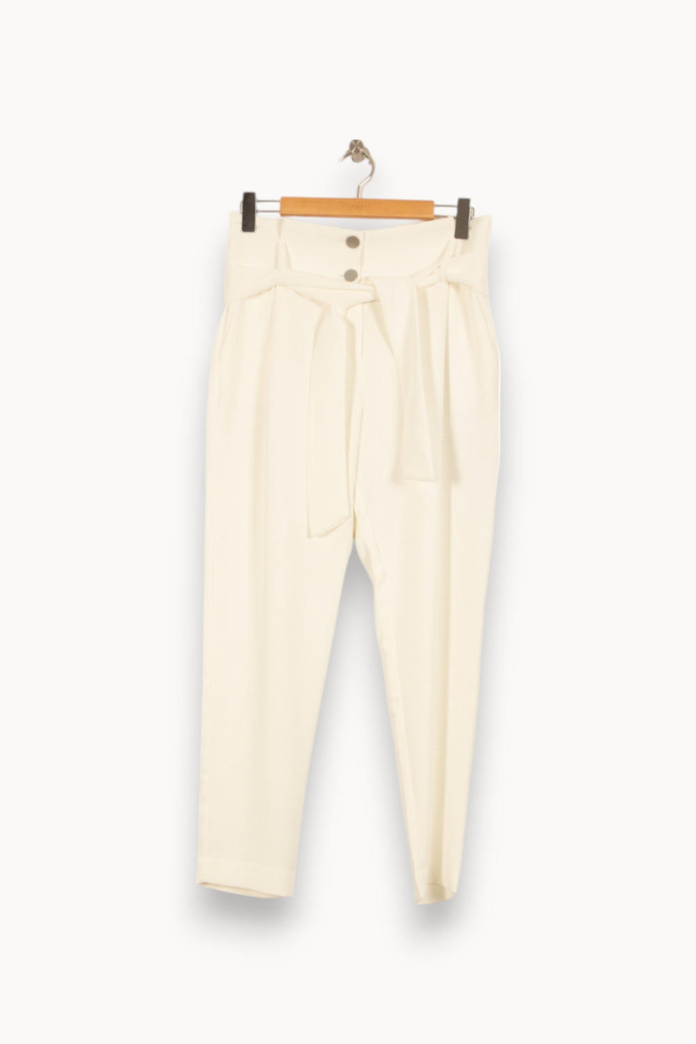Pantalon Blanc - Taille M/38 de la marque IKKS | PARAD51839 - Vendu par Paradigme - Image 2