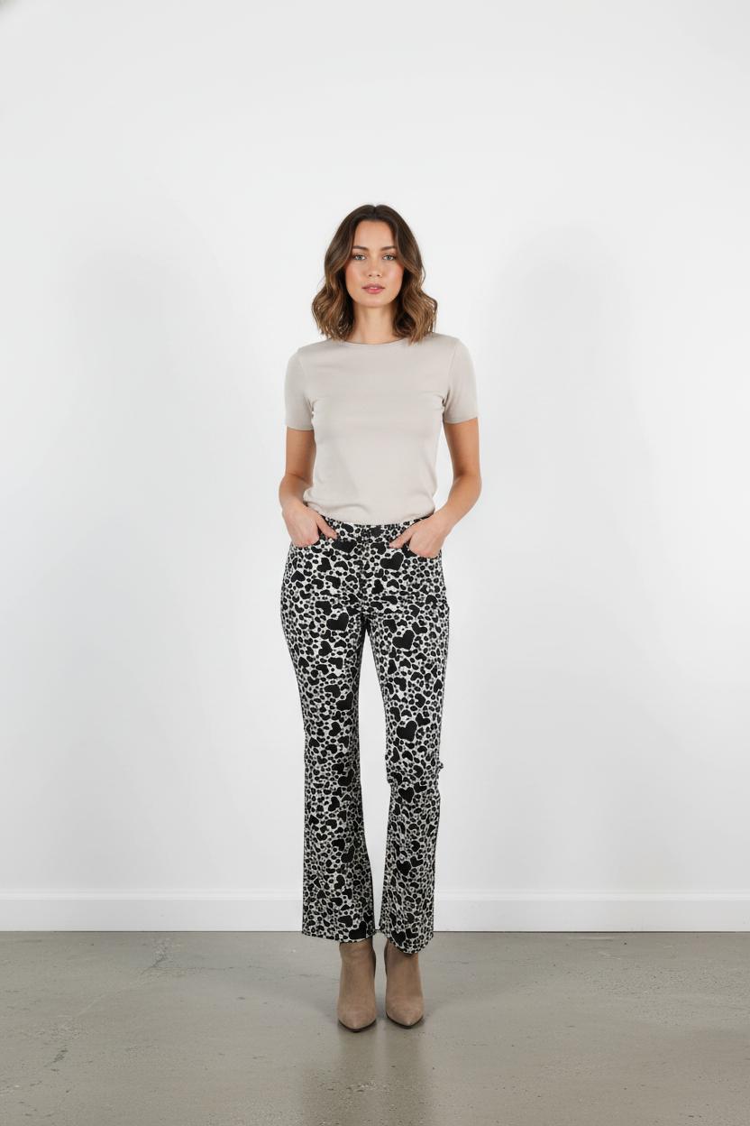 Pantalon Noir et Blanc - Taille XS/34