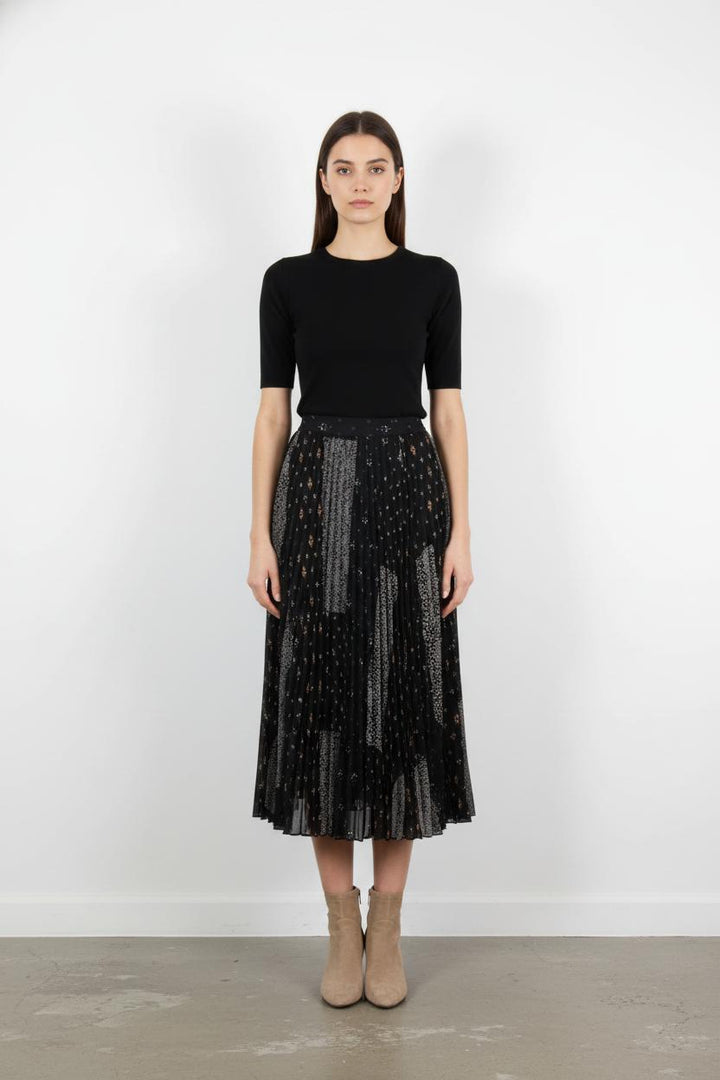 Jupe Longue Noire et Blanche - Taille S/36