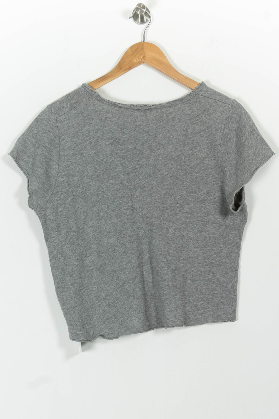T-shirt Gris - Taille M/38 de la marque American Vintage | PARAD51875 - Vendu par Paradigme - Image 4