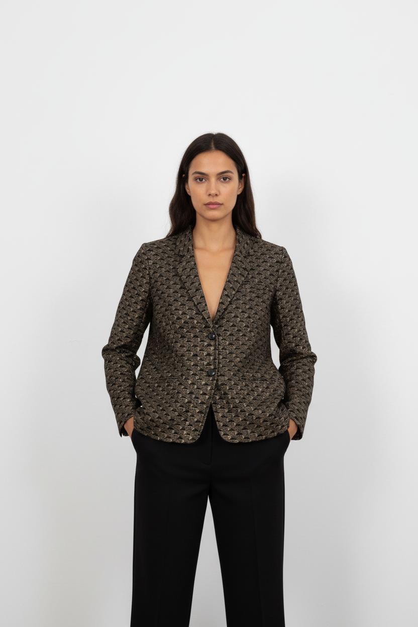 Veste Noire et Dorée - Taille S/36