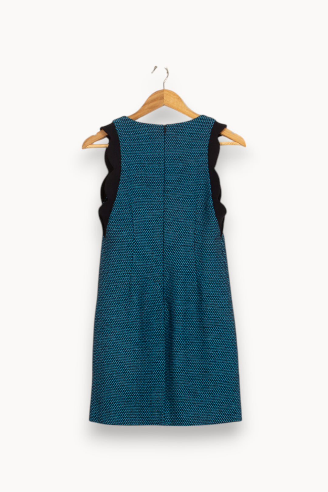 Robe Sans Manches Bleue et Noire - Taille S/36 de la marque Claudie Pierlot | PARAD51891 - Vendu par Paradigme - Image 4
