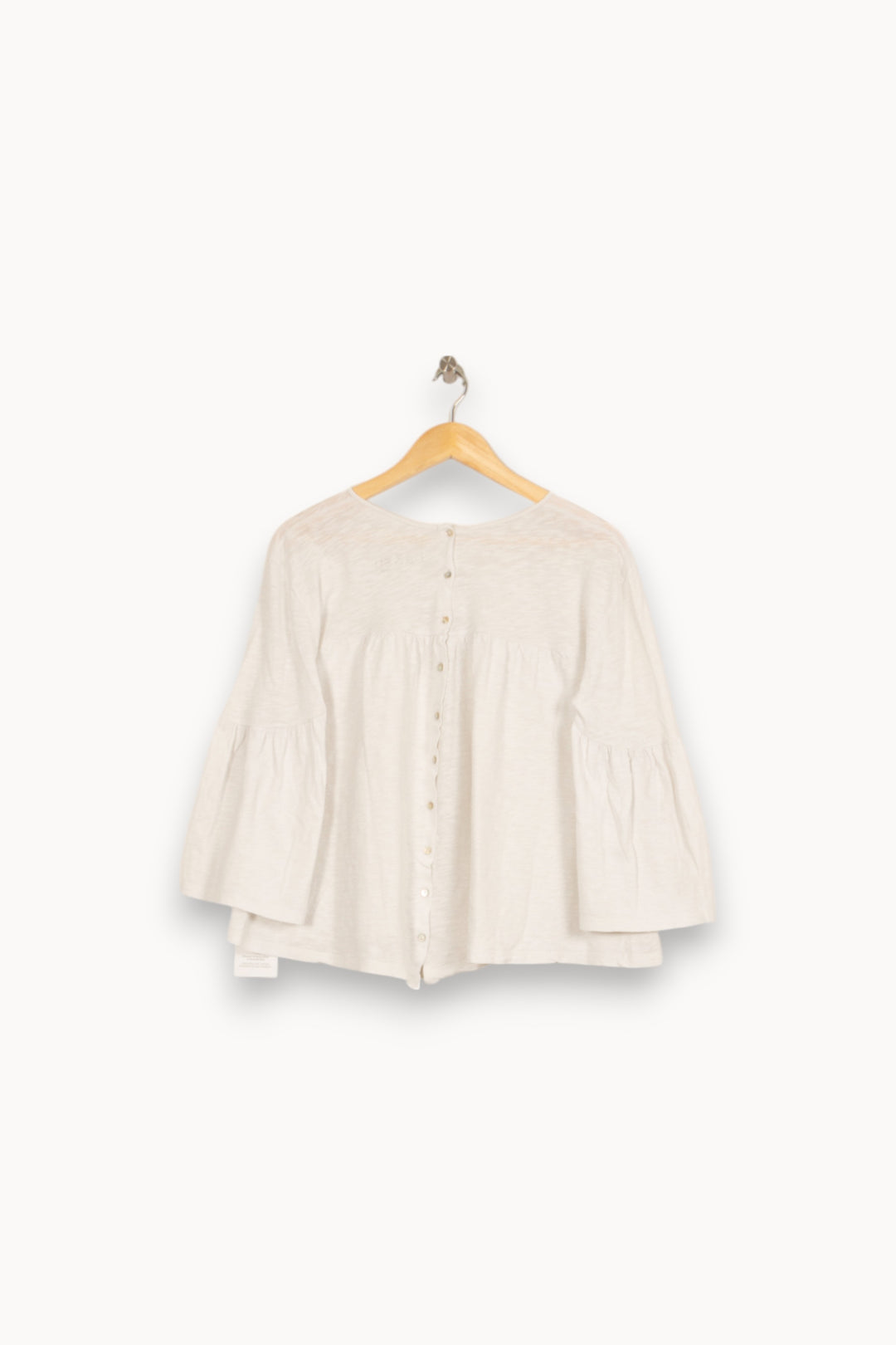Blouse Blanche - Taille S/36 de la marque ba&sh | PARAD51892 - Vendu par Paradigme - Image 4