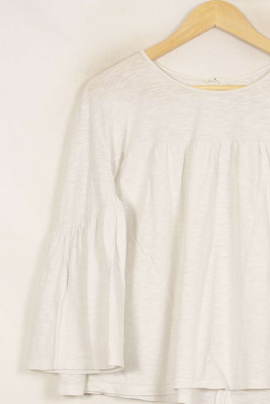 Blouse Blanche - Taille S/36 de la marque ba&sh | PARAD51892 - Vendu par Paradigme - Image 3