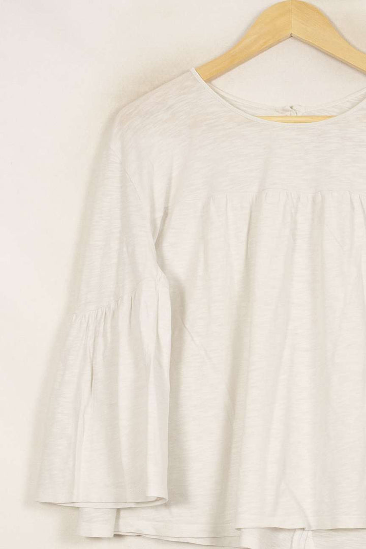 Blouse Blanche - Taille S/36 de la marque ba&sh | PARAD51892 - Vendu par Paradigme - Image 3
