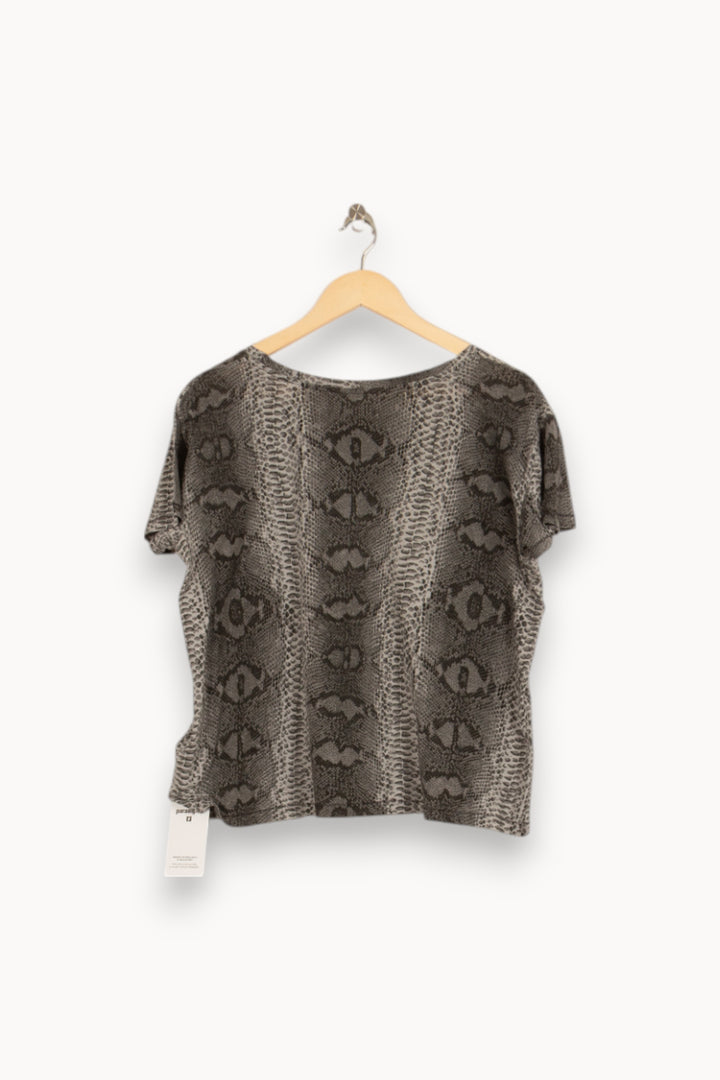 T-shirt Gris - Taille S/36 de la marque ba&sh | PARAD51894 - Vendu par Paradigme - Image 4