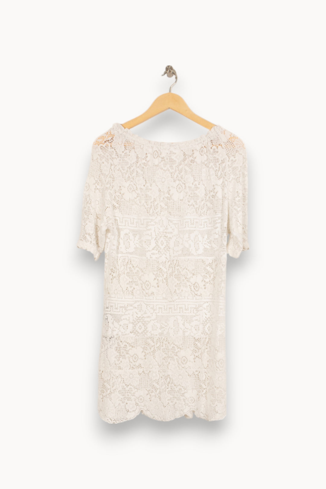 Robe Dentelle Blanche - Taille M/38 de la marque Isabel Marant | PARAD51897 - Vendu par Paradigme - Image 4