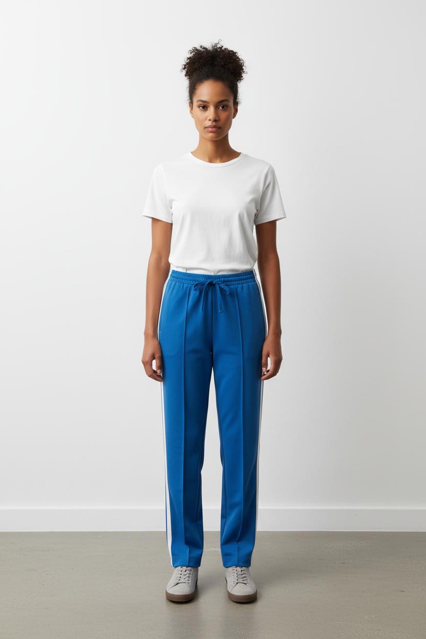 Pantalon De Jogging Bleu et Blanc - Taille XS/34