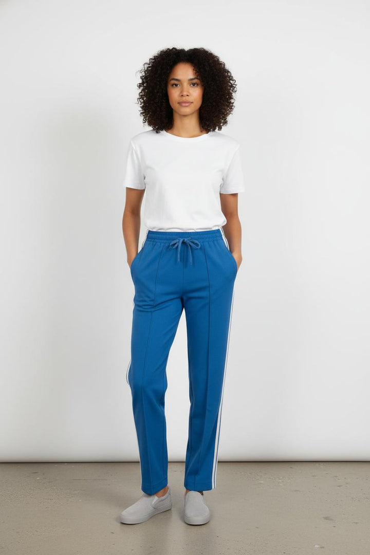 Pantalon De Jogging Bleu et Blanc - Taille XS/34