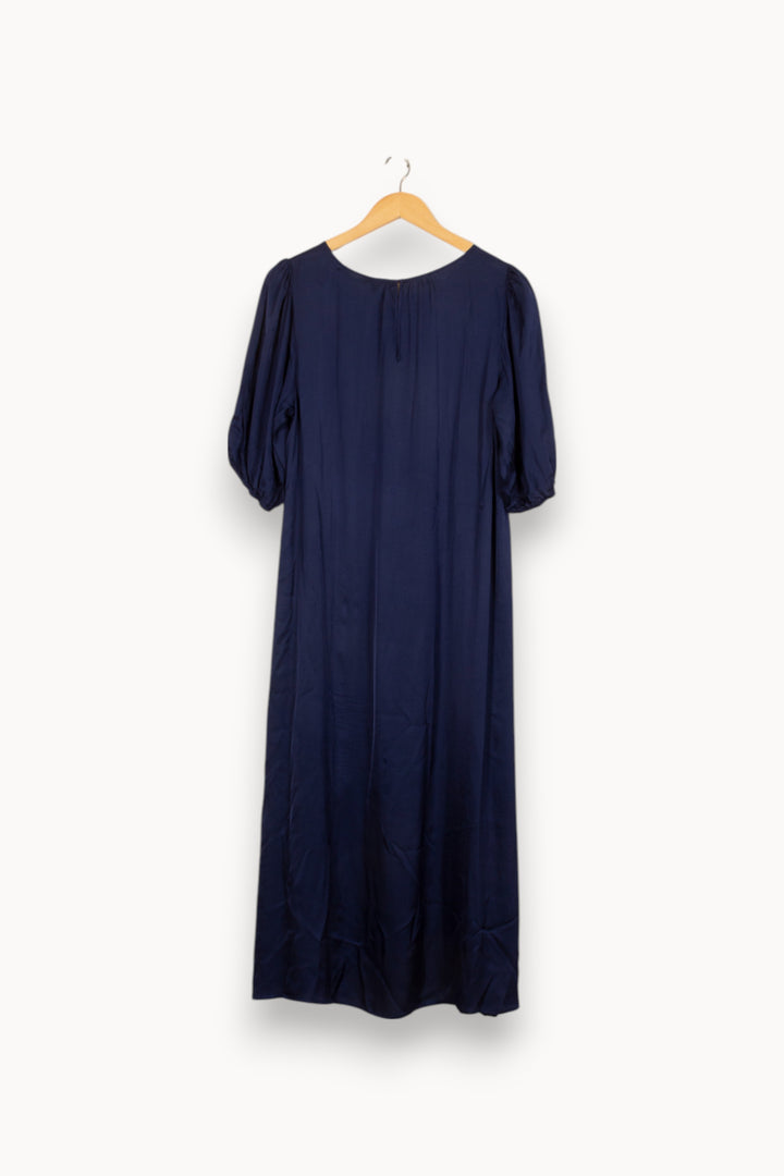 Robe Longue Bleue - Taille L/40 de la marque Caroll | PARAD51916 - Vendu par Paradigme - Image 4