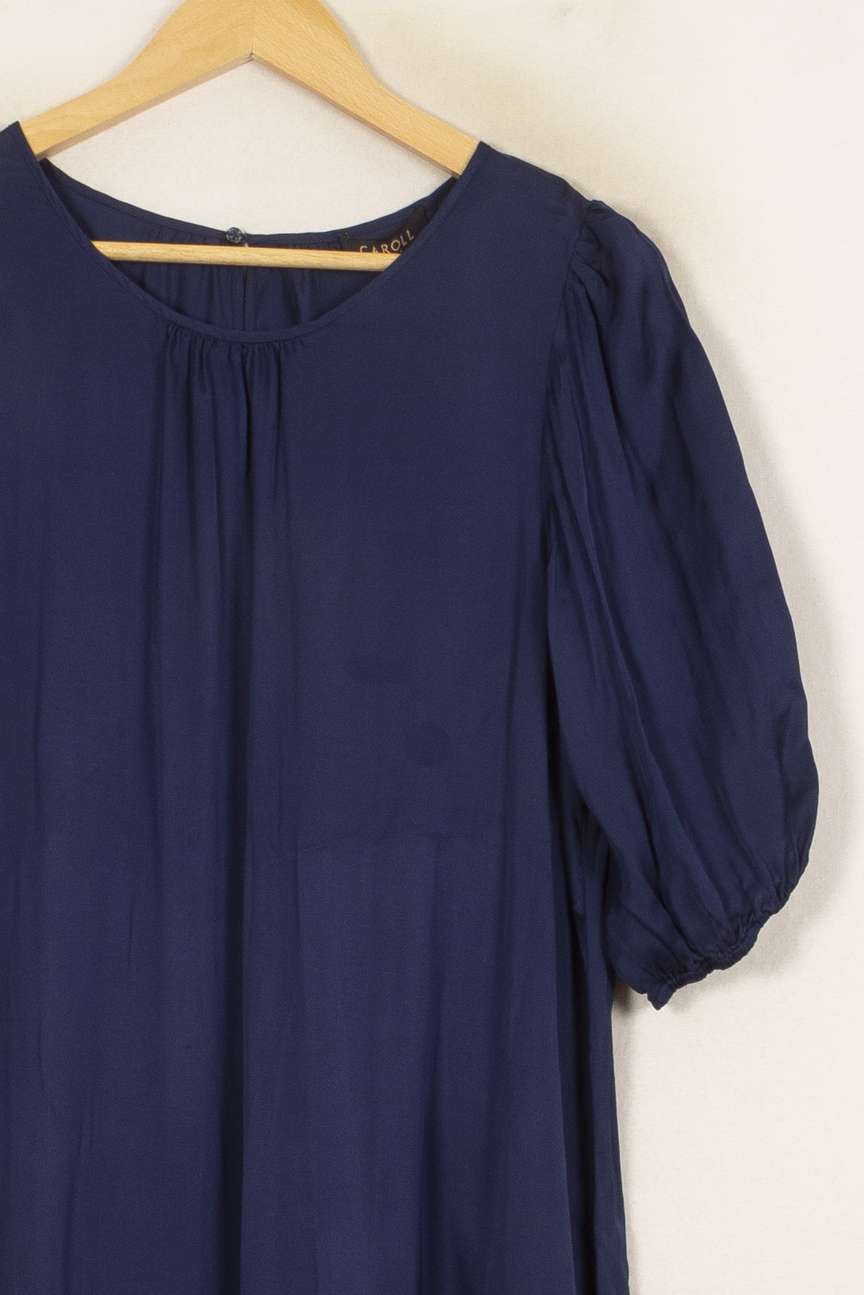 Robe Longue Bleue - Taille L/40 de la marque Caroll | PARAD51916 - Vendu par Paradigme - Image 3