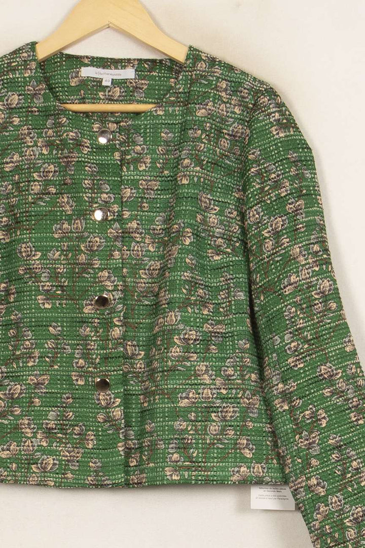 Veste Verte - Taille L/40 de la marque La Fée Maraboutée | PARAD51917 - Vendu par Paradigme - Image 3